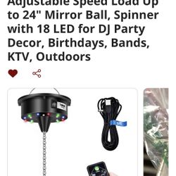 Spinning Motor For Ball