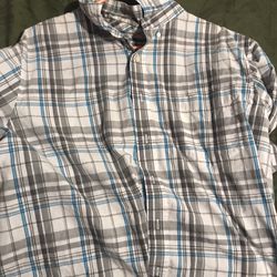 George Plaid Shirt For Men Size 3XL
