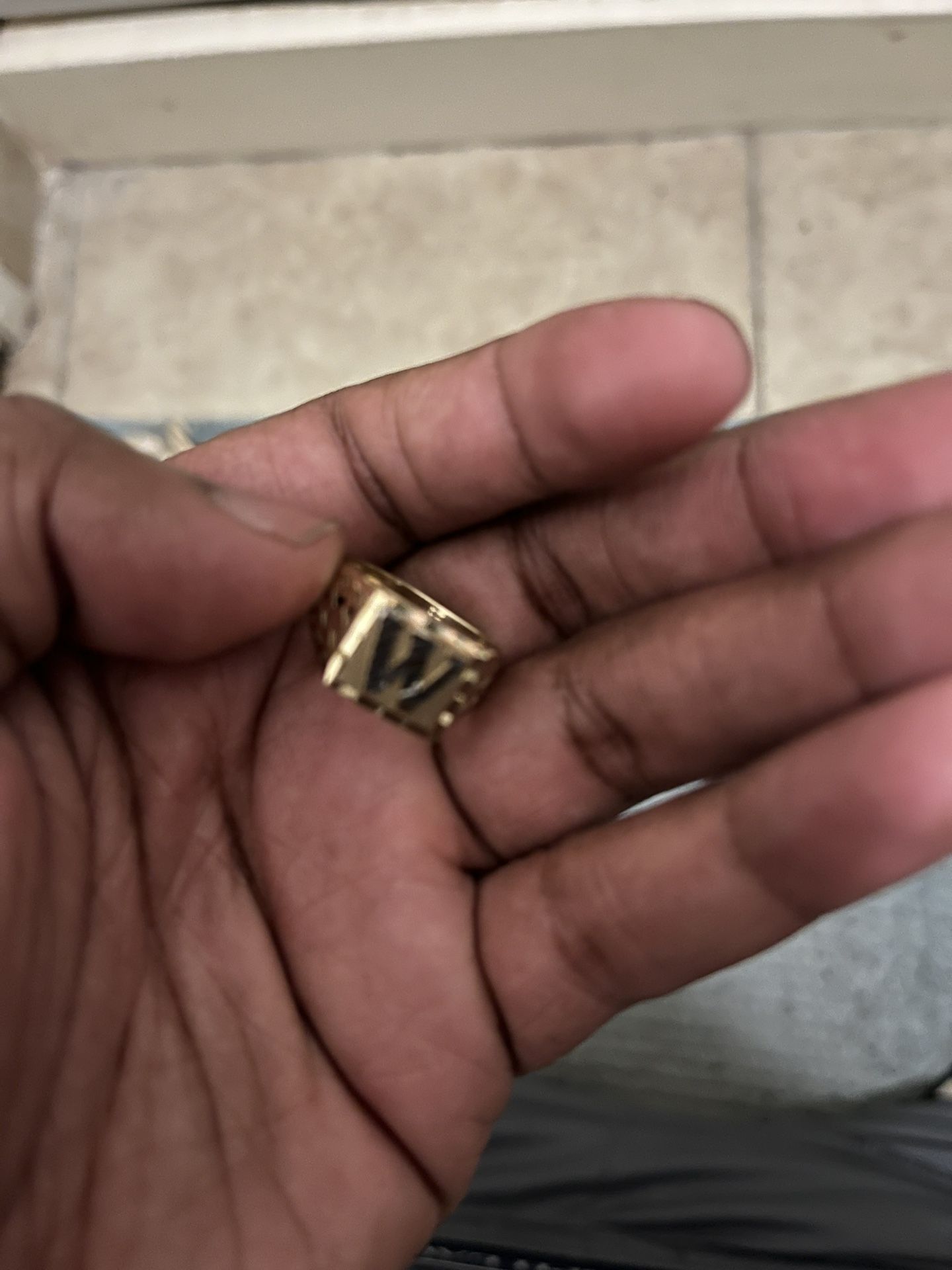 Gold Pendant /Ring-read Description Before Asking Anything. Info All There