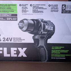 USED Flex Drill With Battery  