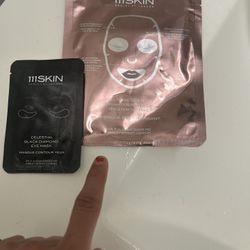 Brand New 111 Skin New Rose Gold Mask And Black Diamond Mask 