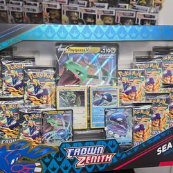 Pokémon Crown Zenith Sea & Sky Premium Collection – Factory Sealed –
