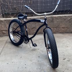 26 Inch Fat Tire Slugo Cruiser New 