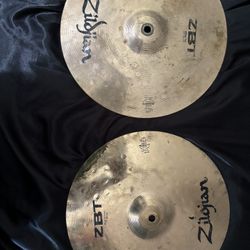Zildjian ZBT 13” Set of Hi Hat Cymbals