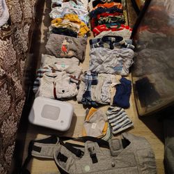 Newborn To 9 Month Boy Clothes 