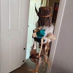 MEDICINE STICK AND SMALL BASKET
