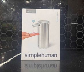 simplehuman 9oz Rechargeable Sensor Soap Dispenser