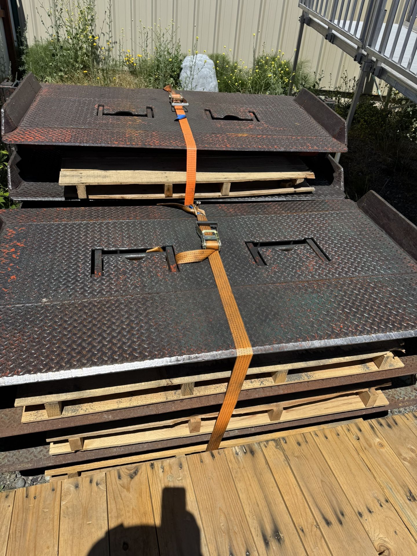 Heavy Duty Metal Dock Plates
