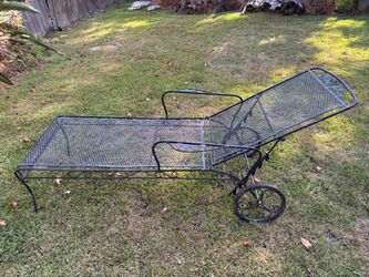 Yard furniture lounge metal