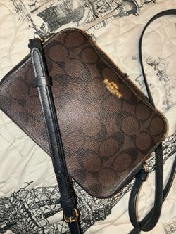 Coach mini camera bag