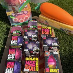 Needoh Squeeezy Toys Available 