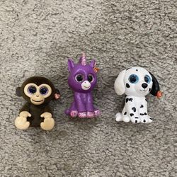 Ty Beanie Boo Collectibles Figures (3 total)