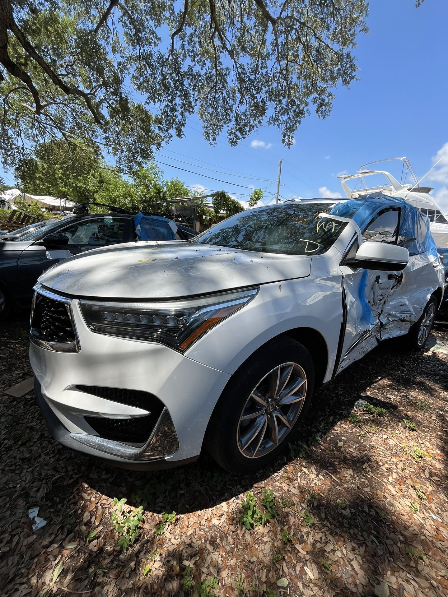 OEM 2019 2020 2021 ACURA RDX PART OUT BUMPER HOOD FENDER DOOR LIGHTS