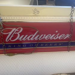 Budweiser Pool Table Lamp
