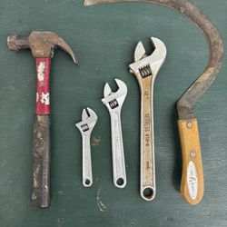 Crescent Wrenches Hammer