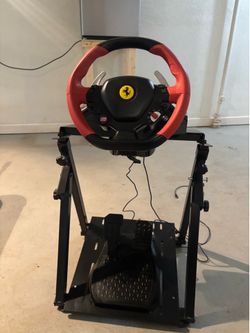 Thrustmaster Ferrari 458 Spider Racing Wheel, Red & Black