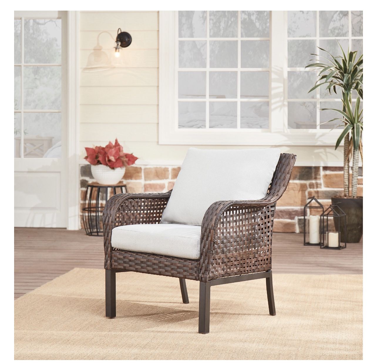 Mainstays Tuscany Ridge Weather Resistant Wicker Outdoor