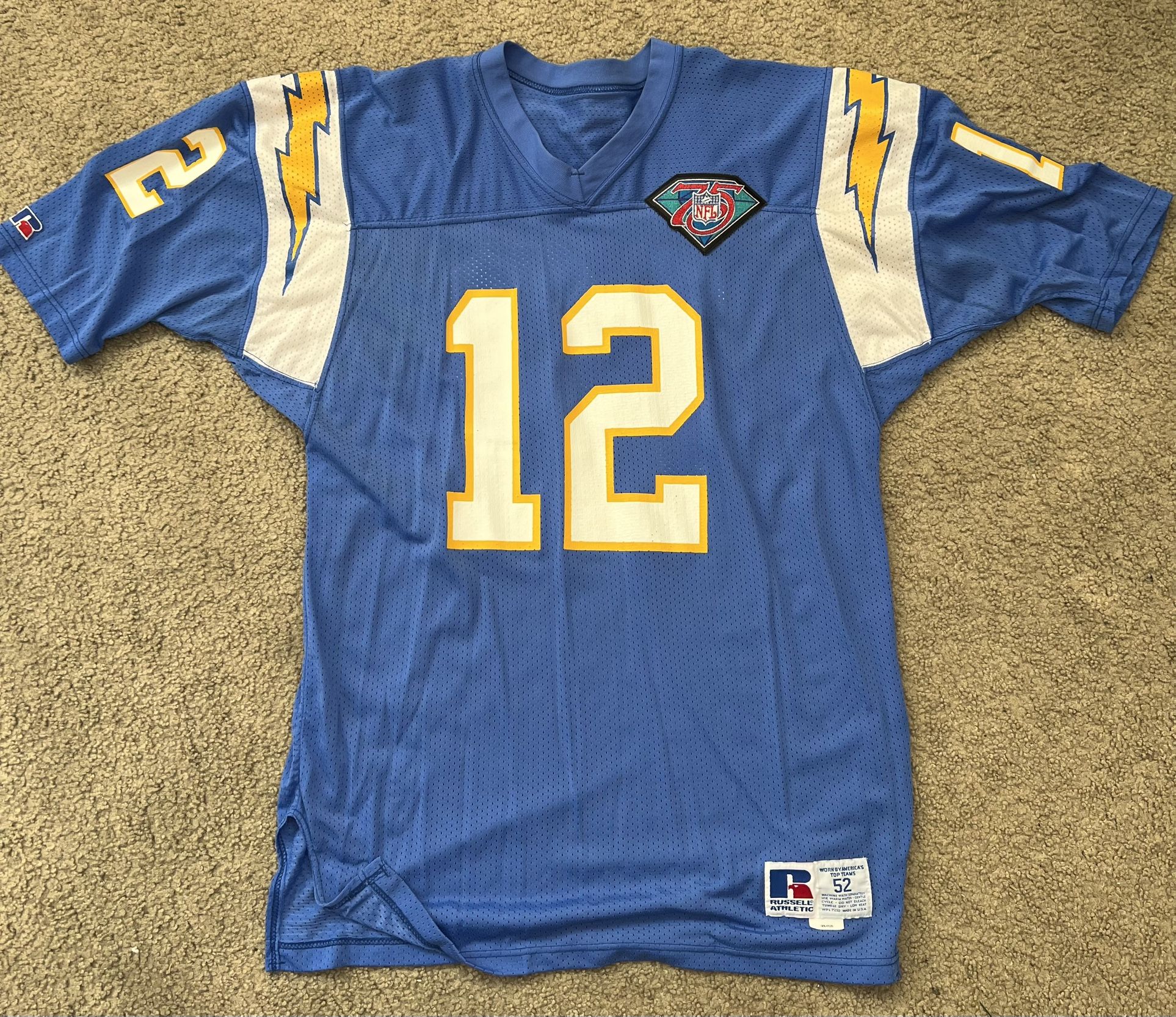 San Diego Chargers Stan Humphries Jersey 1994 Authentic for Sale in San