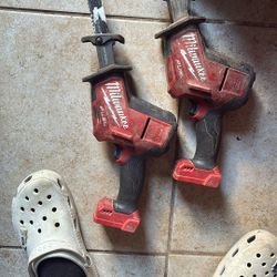 Milwaukee M18 FUEL sawzall (Two)