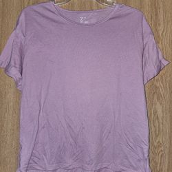 Womens Workout Shirt Size Medium 