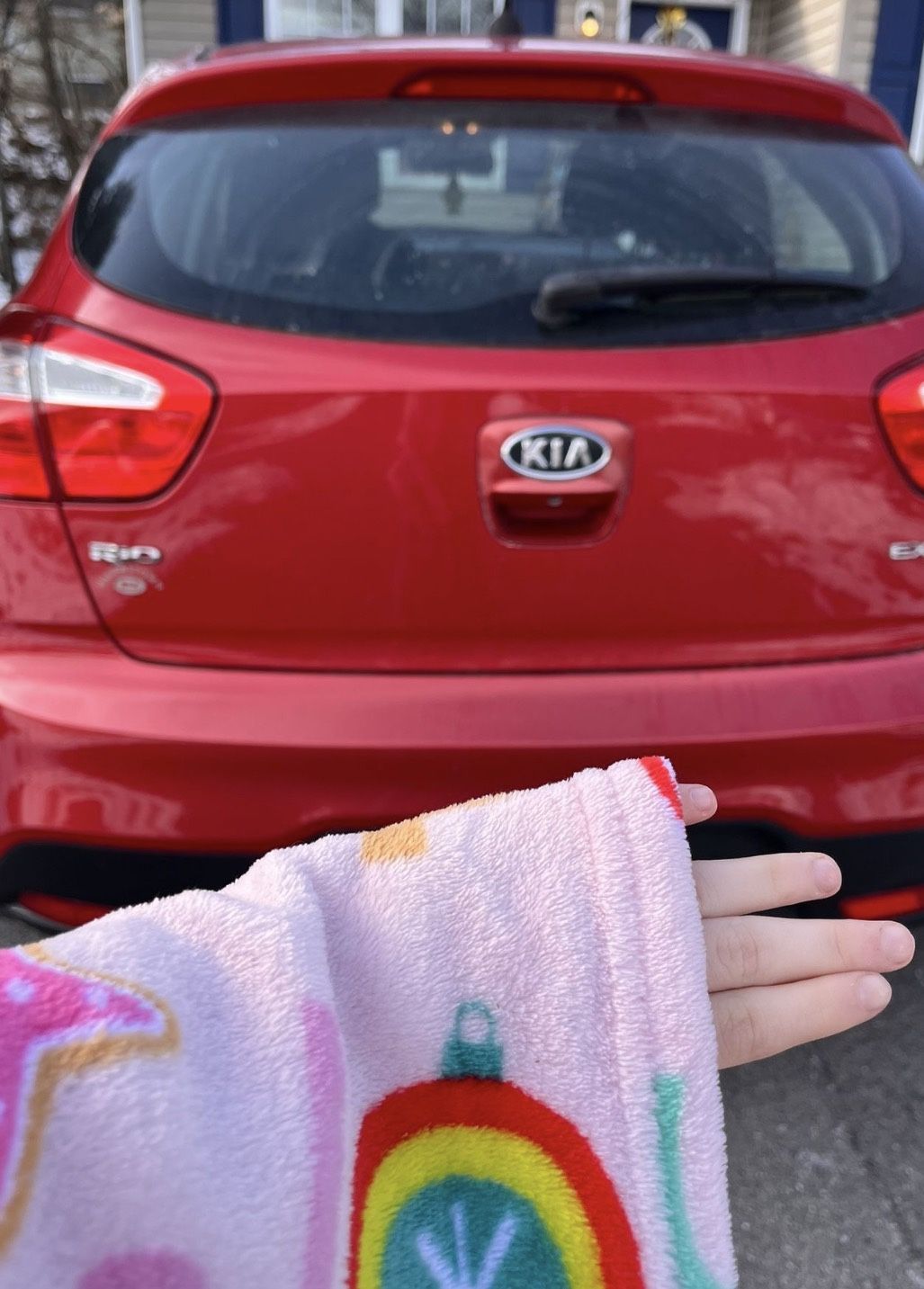 Kia Rio Red 