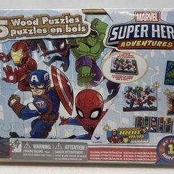 🎁 MARVEL SUPER HERO - WOODEN PUZZLE