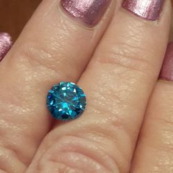 Diamond 2.07ct Lab Certified Blue 