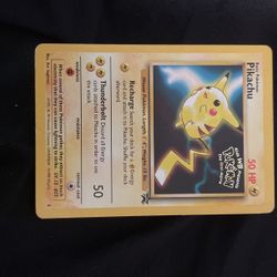 Pikachu Pokémon Card