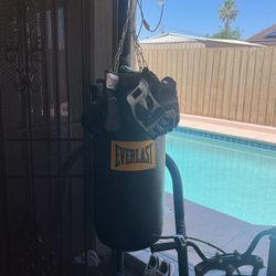 Punching Bag/stand Everlast Offer Or Trade
