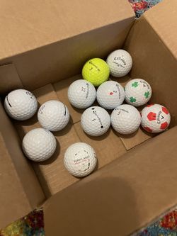 12 Assorted Urethane Golf Balls