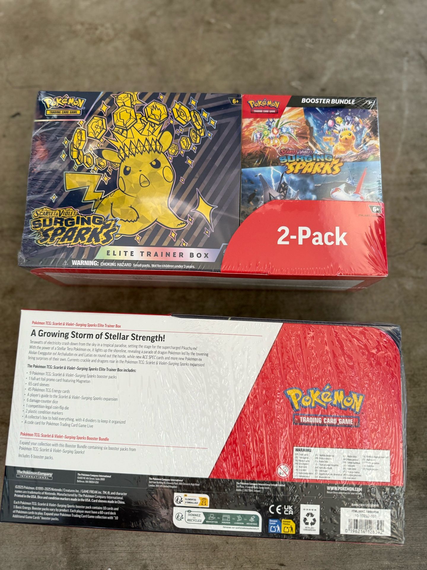Pokémon Surging Sparks Bundle