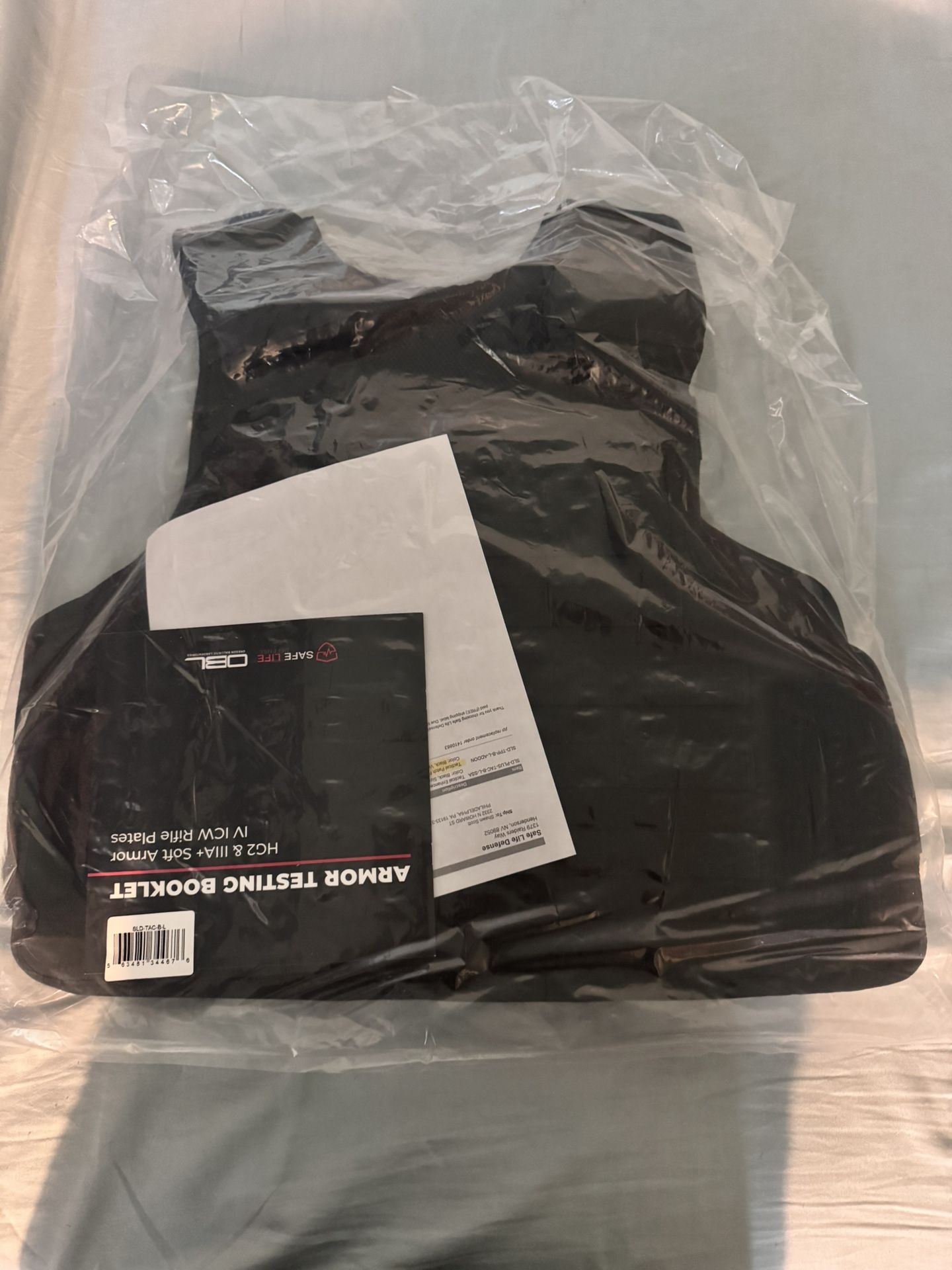 Level 3 Safe Life Defense Bulletproof Vest
