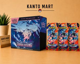 Chaos Rising ETB + Sleeved Booster Packs Pokemon