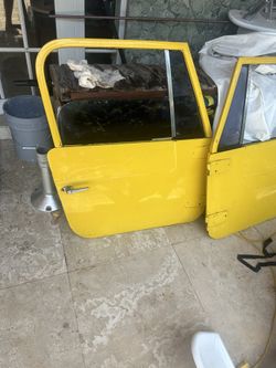 Early Jeep CJ-7 Hard Steel Doors