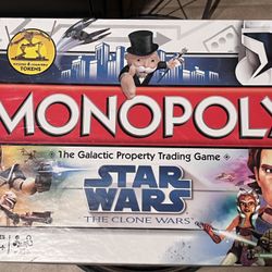 Star Wars Monopoly- The Clone Wars