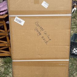 New in box garage ceiling rack