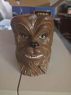 Applause vintage 1997 Star Wars Classic Collector's Series Chewbacca Figural Mug