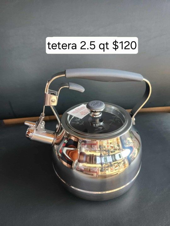 Princess House Tetera 2.5 Qt Nuevo