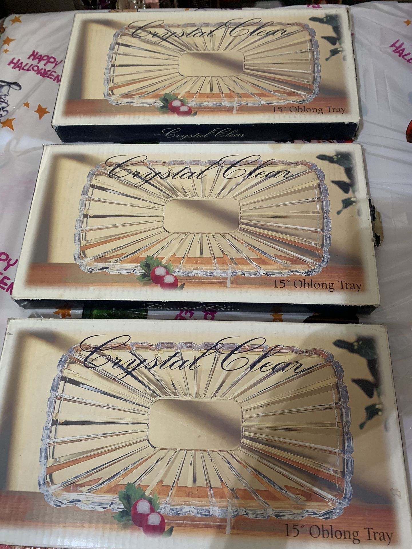 Glass Serving Trays 
