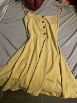 Yellow Cute Dress