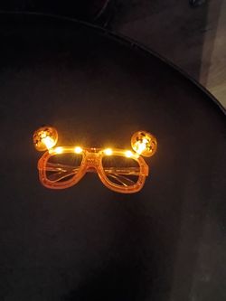 Disney Light-Up Mickey Pumpkin Halloween Glasses