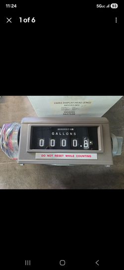Veeder-Root 7887 Visible Register meter