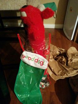 Doggy Christmas toys