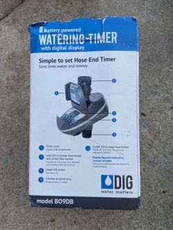DIG BO9D Hose-End Watering Timer