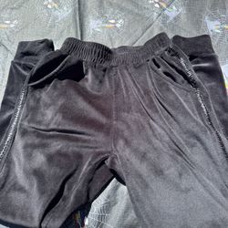 Unbranded Black Side Stripe Sweatpants 