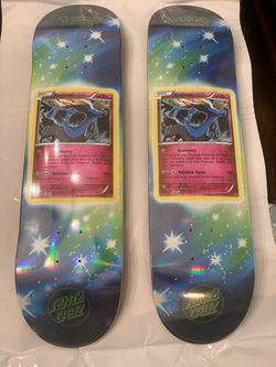 Pokemon Santacruz skateboard Xerneas