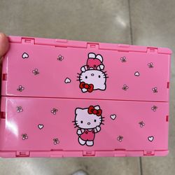 NWT Licensed Sanrio Hello Kitty  foldable Storage Box