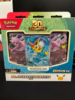 Pokemon 30th Celebration Battle Deck