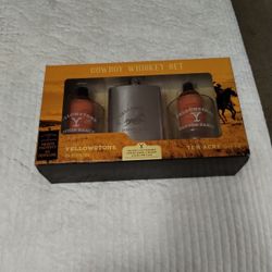 Yellowstone Cowboy Whiskey Set