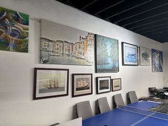 Office Artwork & Framed Paintings – Multiple Styles Available – Starting at $100